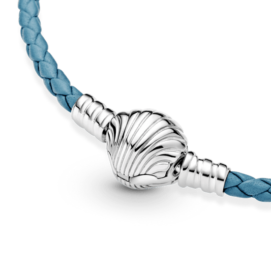 Pulseira Couro Concha do Mar