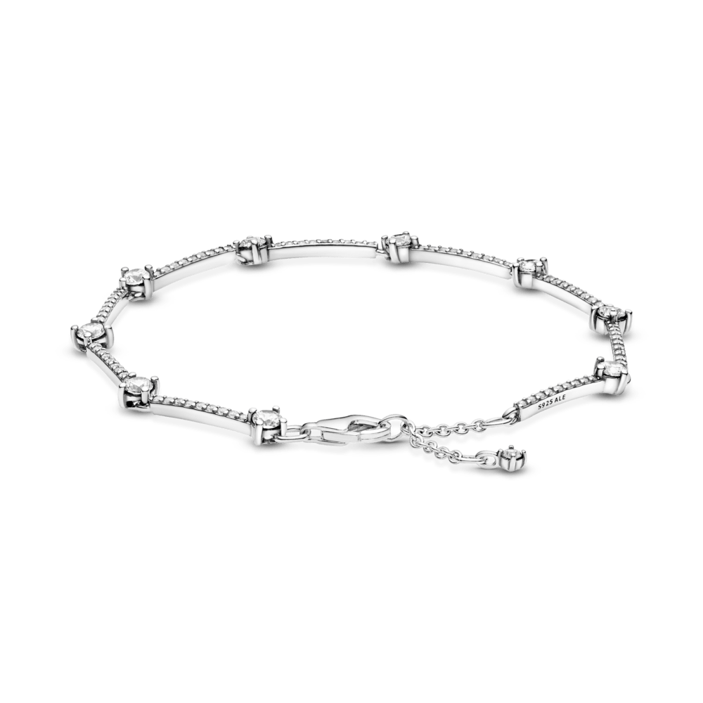 Pulseira com Barra Brilhante