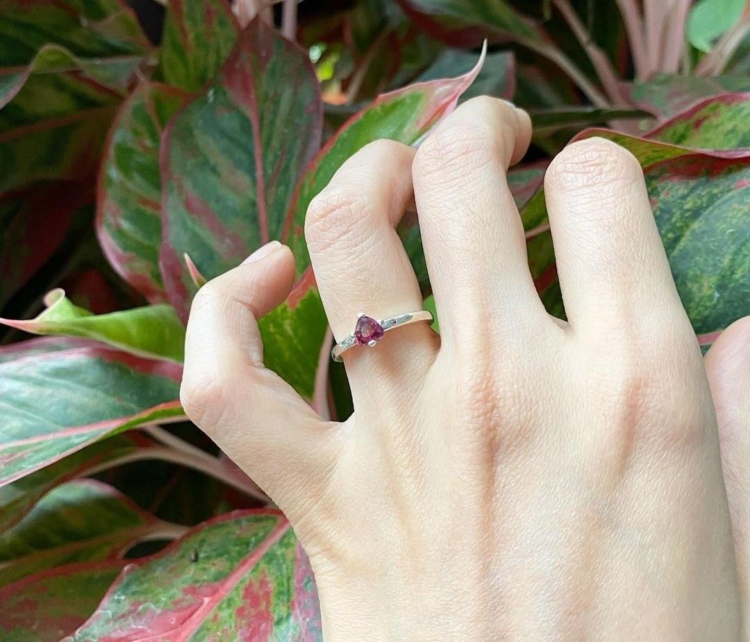 Anel Pink Love " You & Me "