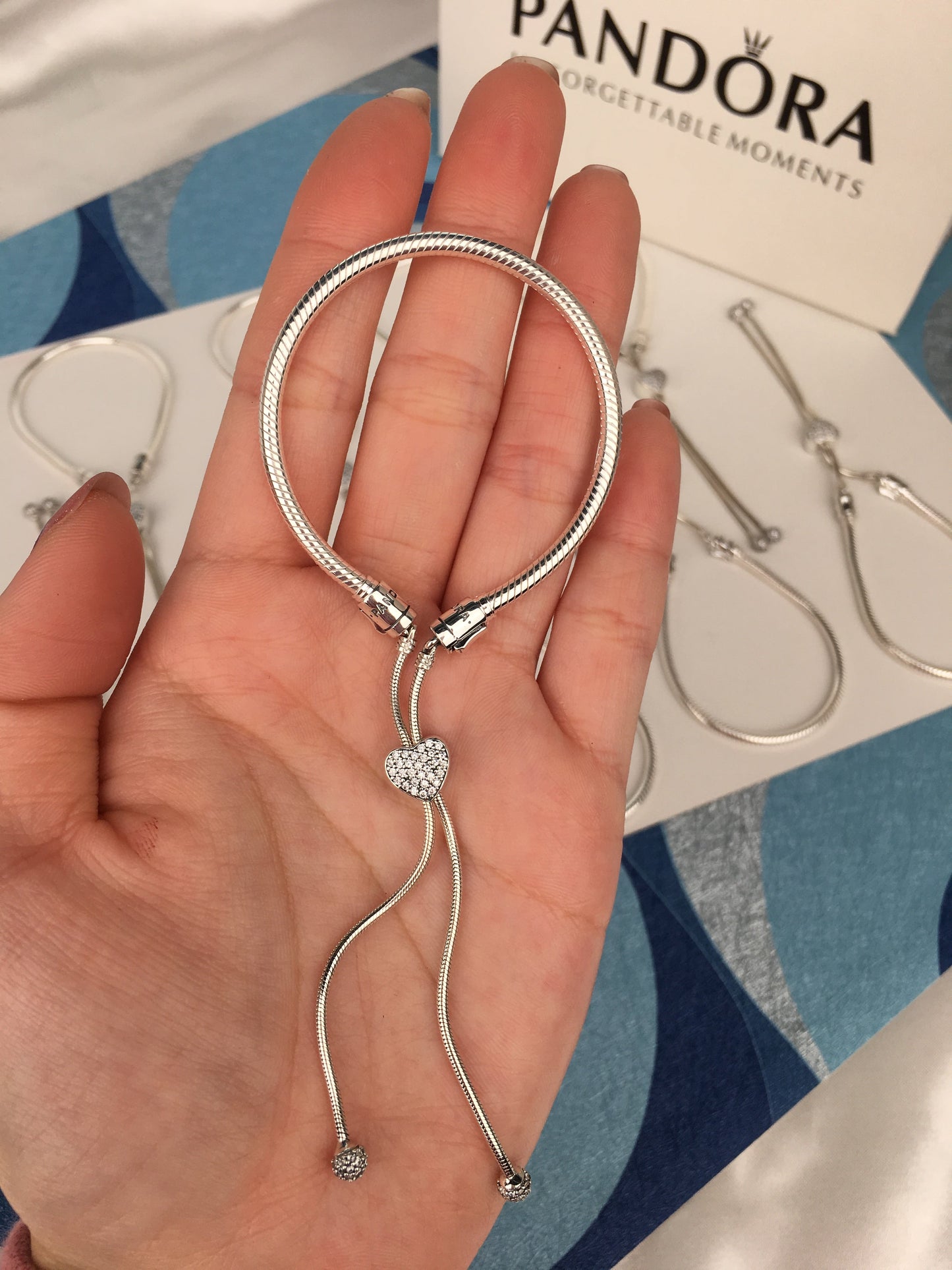 Pulseira Prata Ajustável Deslizante