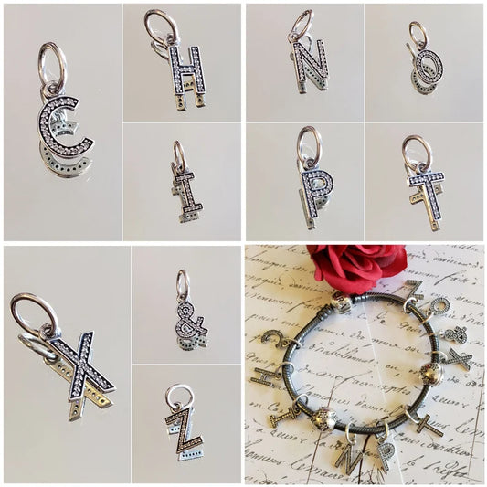 Charm Pendente Letras