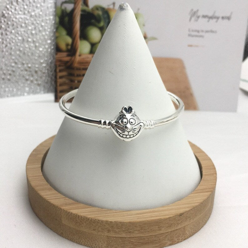 Pulseira Rigida Gato Risonho