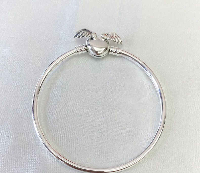 Pulseira Coração Alado