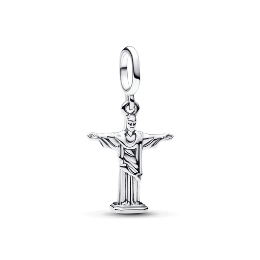 Charm Prata Pendente Cristo Redentor