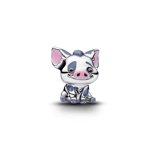 Charm Prata Disney Moana Porquinho Pua