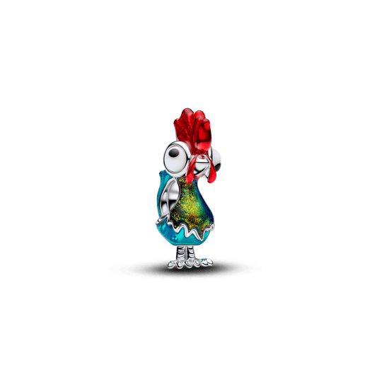 Charm Prata Disney Moana Galo Hei Hei