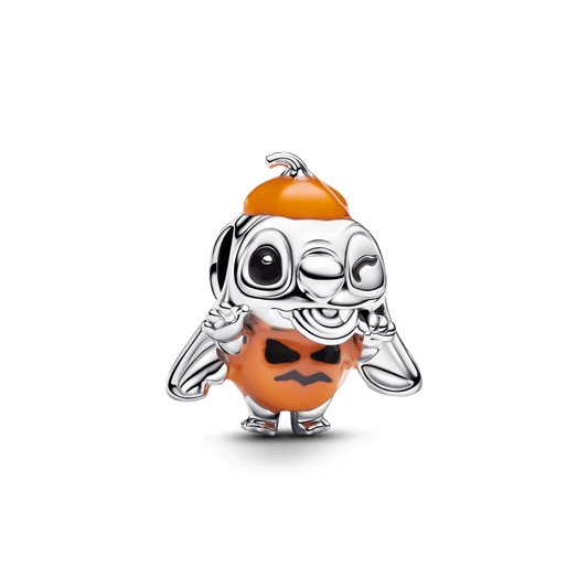 Charm Prata Disney Stitch De Halloween