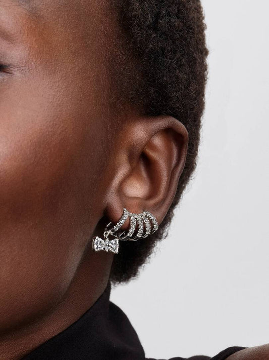 Brincos Climber Laço Bridgerton