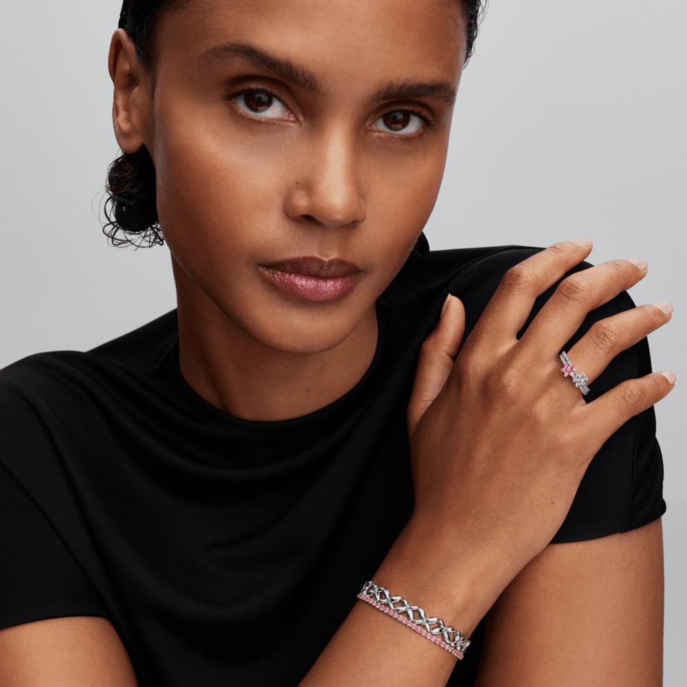 Bracelete De Prata Borboletas