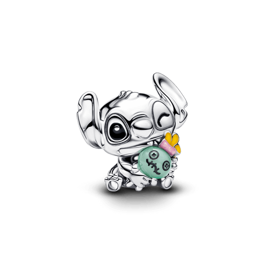 Charm Prata Disney Stitch E Xepa