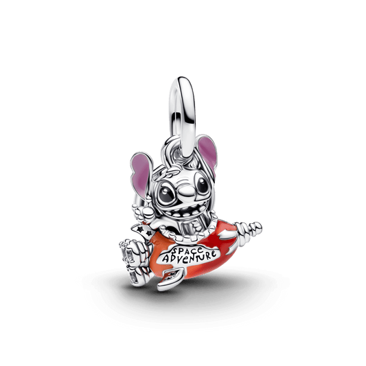 Charm Pendente Disney Stitch Aventura no Espaço
