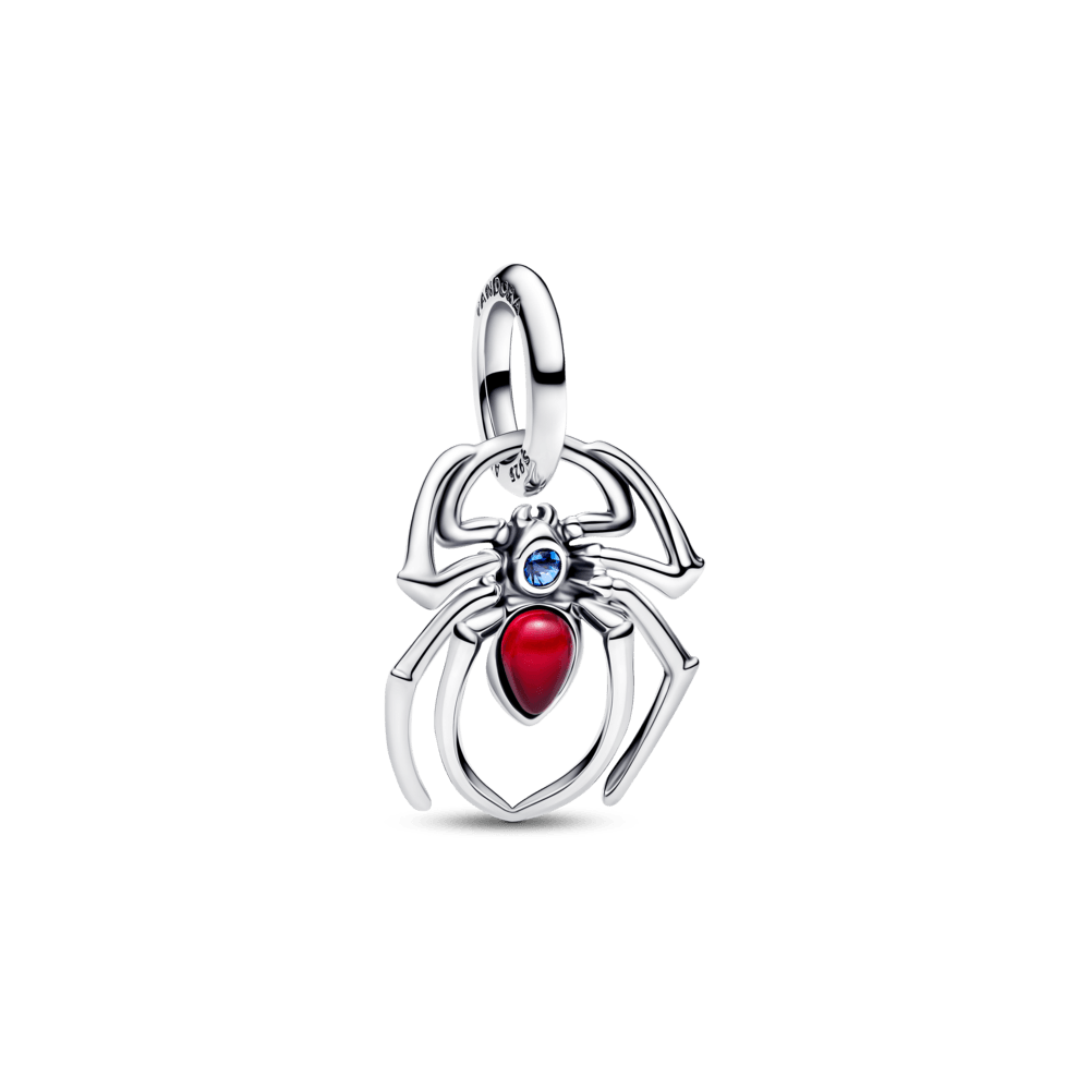 Charm Prata Pendente Marvel Homem Aranha