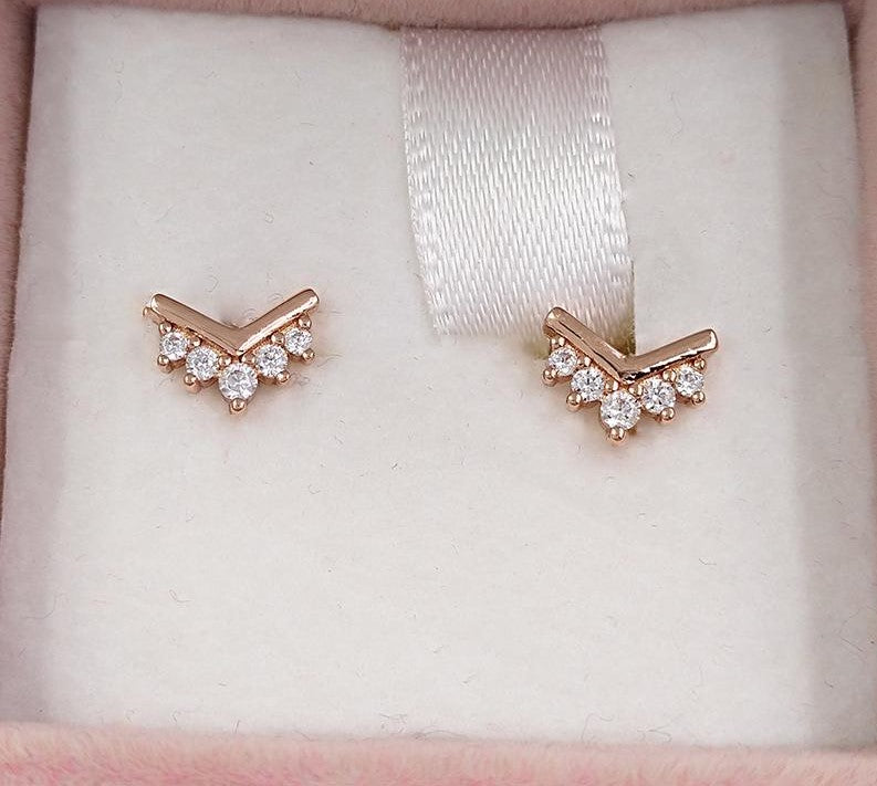 Brinco Tiara Wishbone